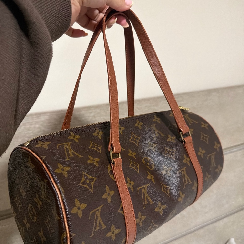Louis Vuitton Brown Monogram Shoulder Bag